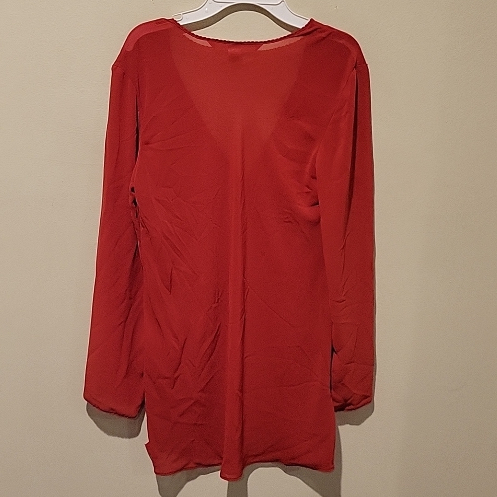 ❤️ VICTORIA'S SECRET SEXY LONG SLEEVED SHEER CHEMISE, XS - Picture 6 of 6